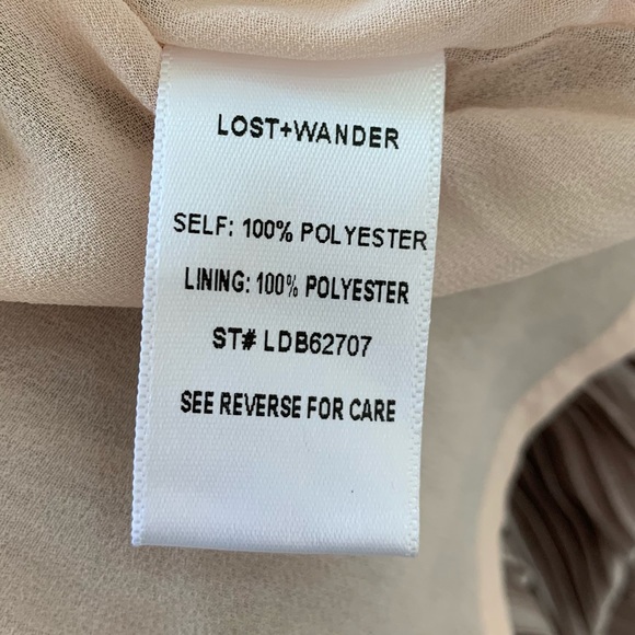 Lost + Wander Metallic Slip Dress - Picture 10 of 10
